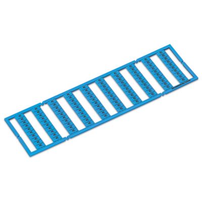Oznacznik poziomy 50x /u,v/ 5-17,5mm niebieski 794-5554/000-006 /5szt./ WAGO (794-5554/000-006)