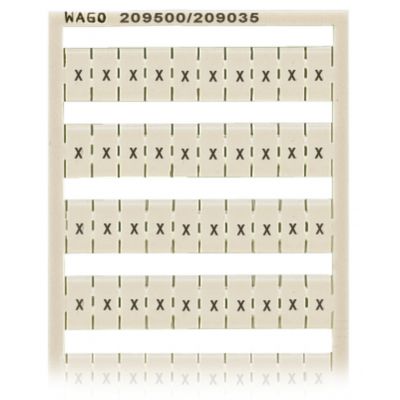 Oznaczniki WSB nadruk X 209-500/209-035 /5szt./ WAGO (209-500/209-035)