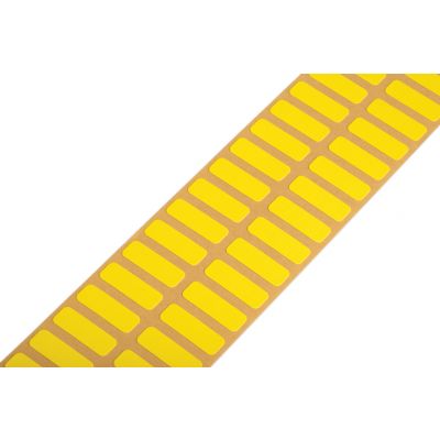 Etykiety tekstylne do drukarki Smart Printer mocno przylepne żółte WAGO (210-811/000-002)