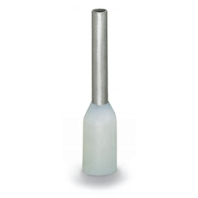 Końcówka tulejkowa izolowana 0,5mm2 biała 216-221 /100szt/ WAGO (216-221)