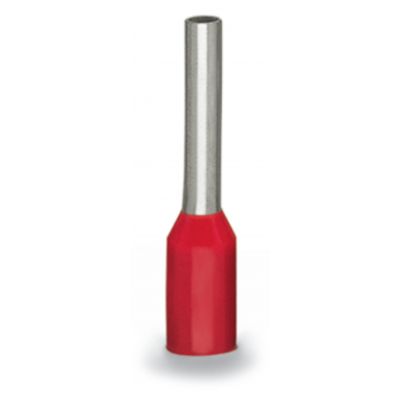 Tulejka 1mm2 czerwona długość 10mm 216-243 /1000szt./ WAGO (216-243)