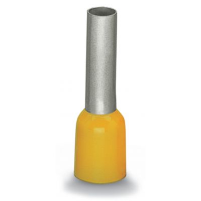 Tulejka przewodowa tulejka dla 6mm2 / AWG 10 z kołnierzem z tworzywa żółta /100szt./ WAGO (216-288)