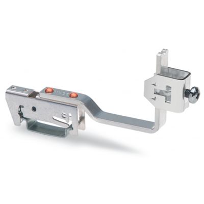 Wspornik szyny zbiorczej do szyn zbiorczych Cu 10mm x 3mm giętki do montażu zatrzaskowego na TS 35 /6szt./ WAGO (790-350/790-398)