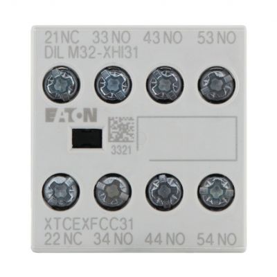 Styk pomocniczy 3Z 1R montaż czołowy DILM32-XHI31 106112 EATON (106112)
