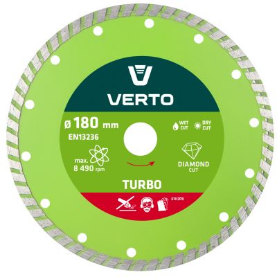 Tarcza diamentowa 180 x 22,2 mm, turbo 61H3P8 GTX (61H3P8)