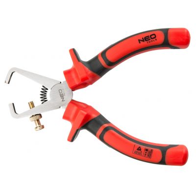Szczypce do zdejmowania izolacji 160 mm 1000V, CrV, polerowane NEO 01-070 GTX (01-070)