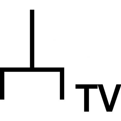 BERKER R.classic/1930/Glas Gniazdo RTV-SAT nieprzelotowe mechanizm 53455312 HAGER (53455312)