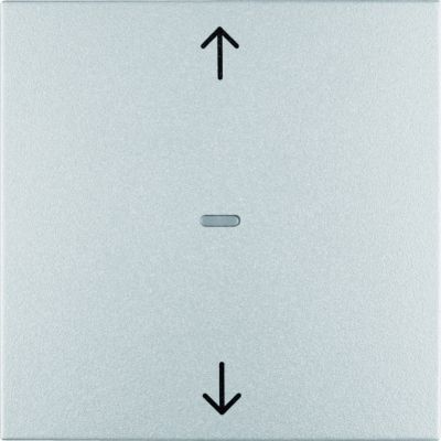BERKER B.Kwadrat/B.7 KNX RF quicklink przycisk żaluzjowy aluminium mat 85245283 HAGER (85245283)