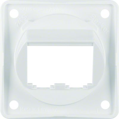 Integro Flow Płytka nośna 2-krotna do modułów BTR-/E-DAT, biały (845582509)