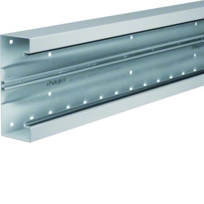 tehalit.BRS Podstawa 65x170mm pokrywa 120 stal jasnoszary BRS651701B7035 HAGER (BRS651701B7035)
