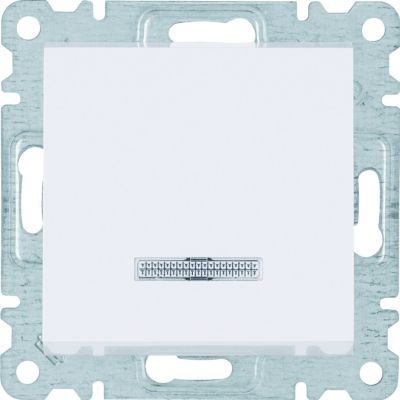 lumina Łącznik kontrolny uniwersalny/schodowy biały WL0220 HAGER (WL0220)