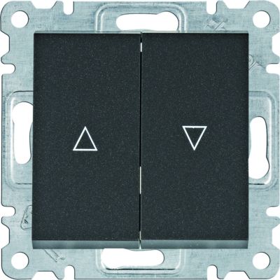 lumina Łącznik żaluzjowy monostabilny (zwierny) czarny WL0323 HAGER (WL0323)