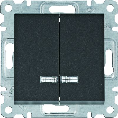 lumina Łącznik kontrolny seryjny/świecznikowy, czarny (WL0243)