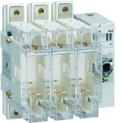 Rozłącznik izolacyjny z bezpiecznikami 3P NH00 125A HFD312 HAGER (HFD312)