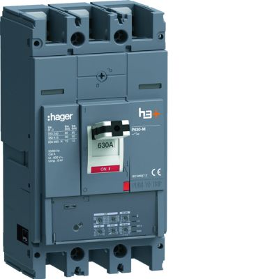 MCCB Wyłącznik mocy h3+ P630 LSI 3x630A 50kA (HMW630JR)
