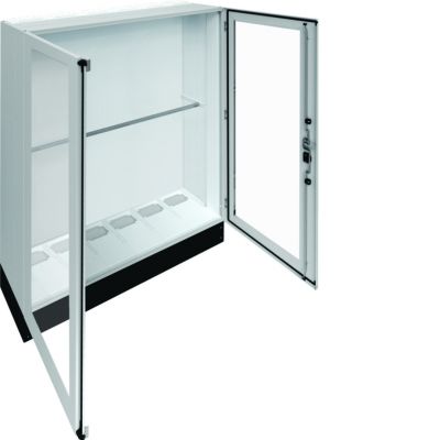 univers Rozdzielnica stojąca IP55 kl. II 1550x1850x400 + cokół 200mm drzwi transparentne FR26U2 HAGER (FR26U2)
