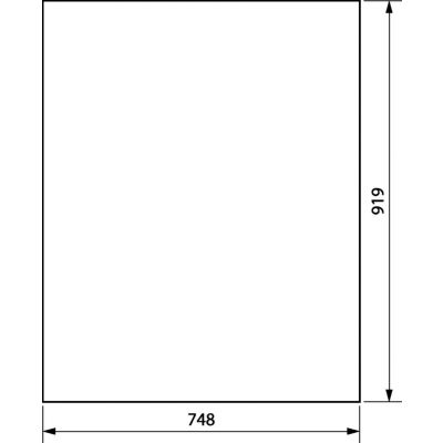 univers Drzwi lewe do obudowy IP44 950x1300mm FZ020N HAGER (FZ020N)