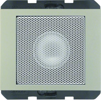 BERKER K.5 Głośnik stal szlachetna lakierowana 28827004 HAGER (28827004)