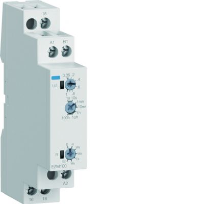 Wielofunkcyjny przekaźnik czasowy 12-240V AC/DC, 8A 250V (EZM100)