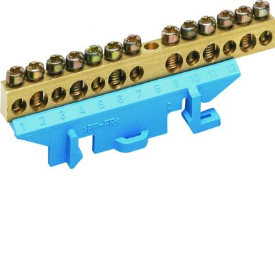 Listwa przyłączeniowa z cokołem neutralna 6x16+7x10 mm2 KM13N HAGER (KM13N)