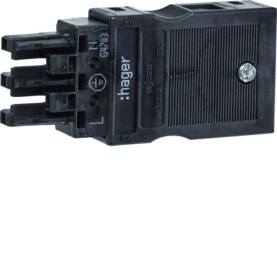 tehalit.WA Wtyk wejściowy 3-polowy WAGO G4703 HAGER (G4703)