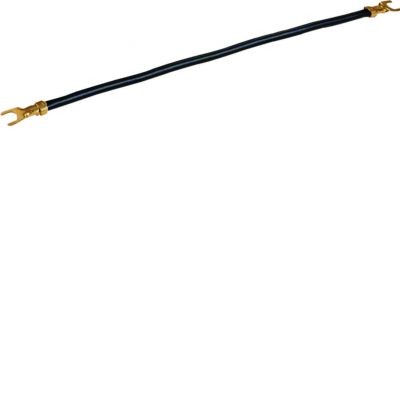 Mostek łączący 1P z końcówkami widełkowymi dł. 250mm 6mm2 K67G HAGER (K67G)