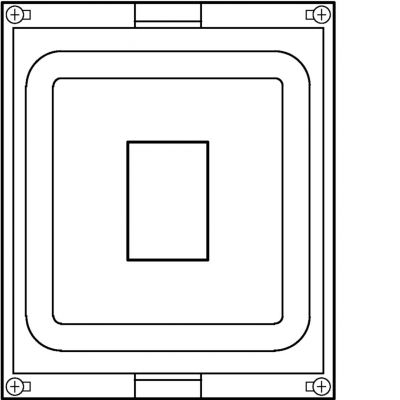 univers N Blok dla odłącznika obciążenia 160A 300x250mm UK21R1 HAGER (UK21R1)