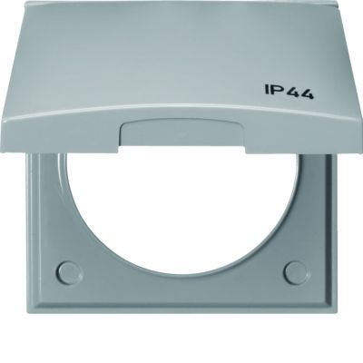 Integro Flow Ramka z pokrywą z nadrukiem  IP44 , szary (918282597)