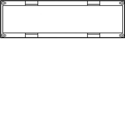univers N Blok pusty 150x500mm UD12F1 HAGER (UD12F1)