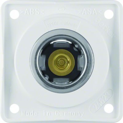 Integro Flow Gniazdo zasilania 12 V, mechanizm biały (845712509)