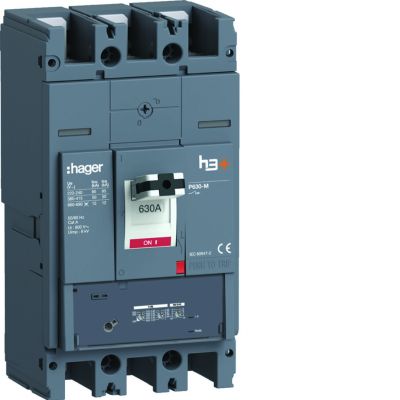 MCCB Wyłącznik mocy h3+ P630 LSnI 3x630A 50kA (HMW630GR)