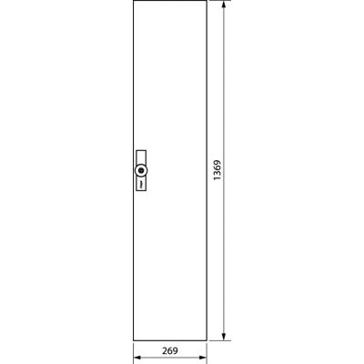 univers Drzwi prawe do obudowy IP54 1400x300mm FZ031W HAGER (FZ031W)