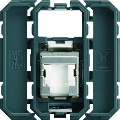 gallery Gniazdo informatyczne RJ45 kat 6A STP, 2M/1M (WXF228)