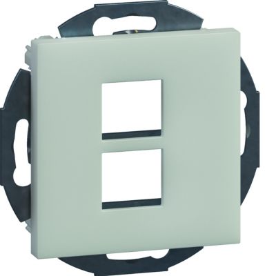 tehalit.WA Płytka centralna Typ10 Keystone 2-krotna ABS bezhalogenowy biały (GSETMM1029016)