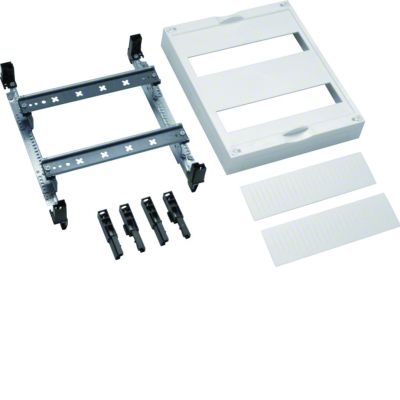 univers N Blok dla pól licznikowych z szynami nośnymi rozstaw 125mm 300x250mm UD21A4 HAGER (UD21A4)