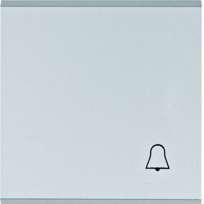 lumina Klawisz z symbolem „Dzwonek” srebrny WL6012 HAGER (WL6012)