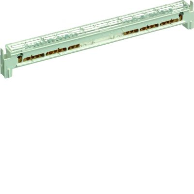 vector/vector outdoor Wspornik z zaciskami PE/N 2x13 zacisków VZ521 HAGER (VZ521)