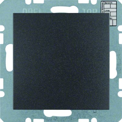 BERKER KNX system B.3/B.7 Regulator temperatury bez sterowania ręcznego z interfejsem uniwersalnym antracyt 75441285 HAGER (75441285)