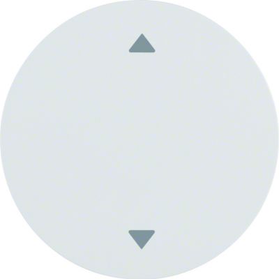 BERKER R.1/R.3 Klawisz nadrukowany symbol strzałki biały 16202049 HAGER (16202049)