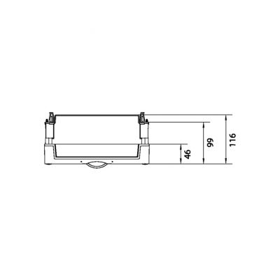 univers N 300x250mm podzespół dla wyłącznika mocy H3+ P160 UK21LH0 HAGER (UK21LH0)