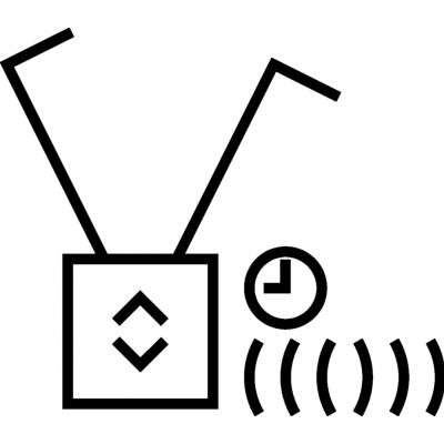 BERKER Q.x KNX RF quicklink Łącznik żaluzjowy do sterowników żaluzjowych i mechanizmów zasilających biały aksamit 85745129 HAGER (85745129)