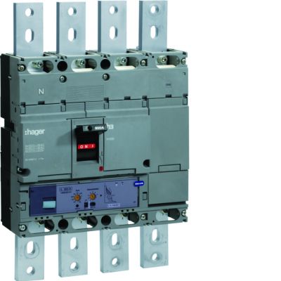 Wyłącznik mocy h1000 4P 50kA 800A LSI HNE801H HAGER (HNE801H)