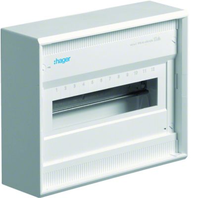 volta Rozdzielnica natynkowa 1x12 kl. II IP30 QC VA12BN HAGER (VA12BN)