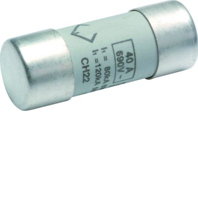 Wkładka bezpiecznikowa cylindryczna CH-22 22x58mm gG 40A 500VAC LF540G HAGER (LF540G)