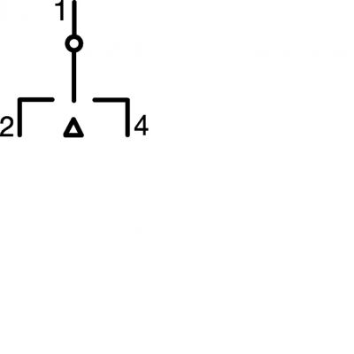 Modułowy przełącznik zasilania 1P+N I-0-II 63A 230VAC SF263 HAGER (SF263)