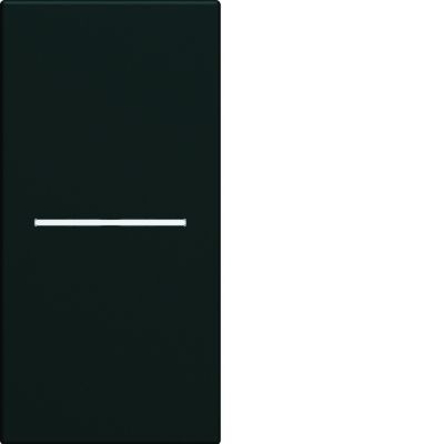 gallery Klawisz do łącznika z podświetleniem 1M czarny (WXD011N)