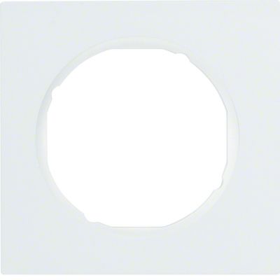 BERKER R.3 Ramka pojedyncza biała połysk 10112289 HAGER (10112289)