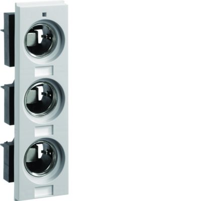 Podstawa bezpiecznikowa DIII 3x63A z pokrywą izolacyjną W=54mm L63L HAGER (L63L)