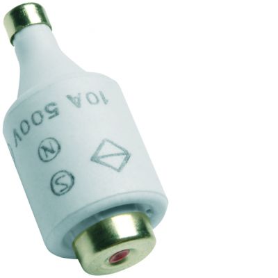 Wkładka bezpiecznikowa DII/E27 wyk.szybkie F (Bi-Wts) 10A 500VAC LE27F10 HAGER (LE27F10)