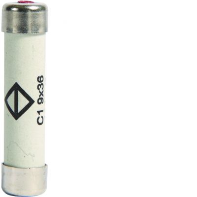 Wkładka bezpiecznikowa cylindryczna C1 9x36mm gG 10A 400VAC L936C1-10 HAGER (L936C1-10)